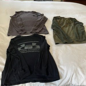 Under Armour 3-pack boys long sleeve T-shirts
